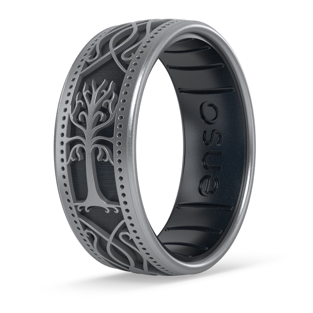 NWT Enso The Lord of the Rings Silicone Ring - Tree of Kings size 9